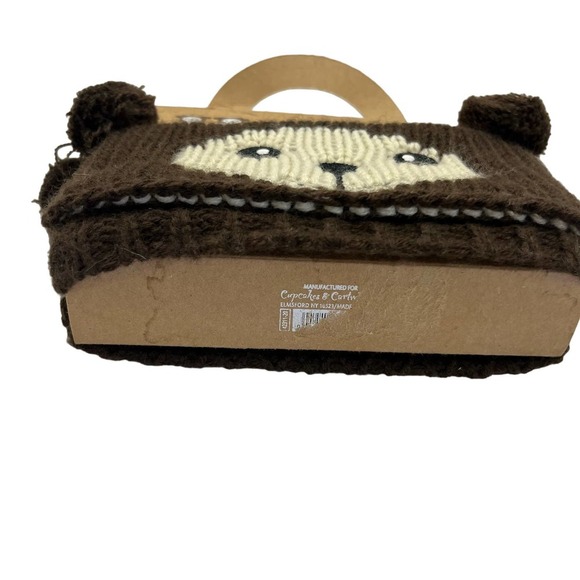 NWT Bear Cupcakes & Cartwheels Bootie Cuties Animal Boot Cuffs - Picture 2 of 3